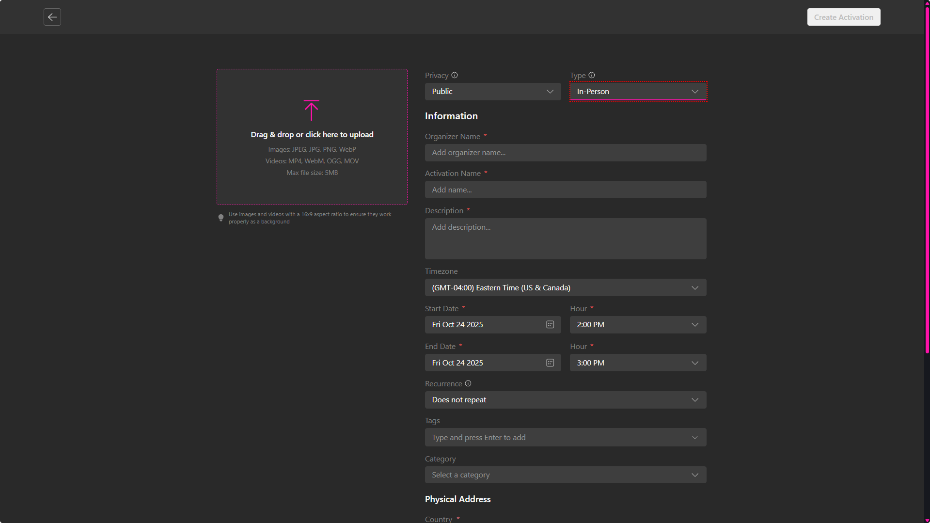 Crear Avatar Personalizado