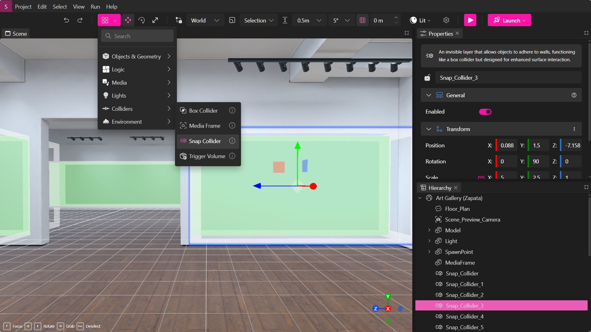 mediaframe element in Creator
